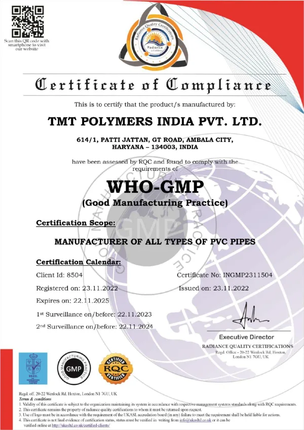 WHO GMP